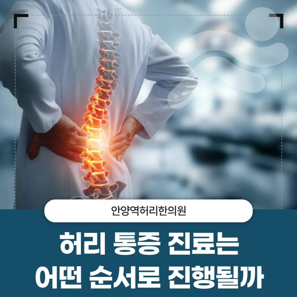 안양역허리한의원, 허리 통증 진료는 어떤 순서로 진행될까