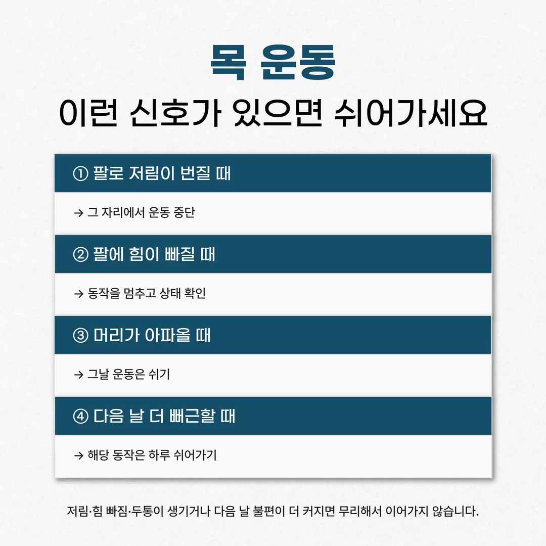 모니터 앞 하루 일과에 턱 당기기와 가슴 열기, 날개뼈 모으기를 나눠 넣은 거북목 교정 운동 루틴 도식